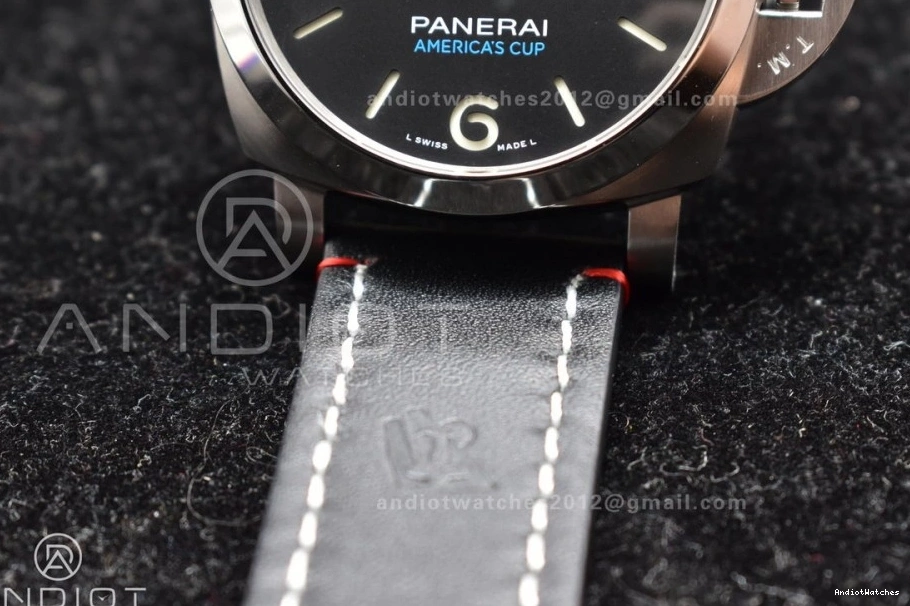 Green Brown Strap PAM732 on  999 Best Dial Edition TTF OnTrend P Dark Leather 1:1 0311